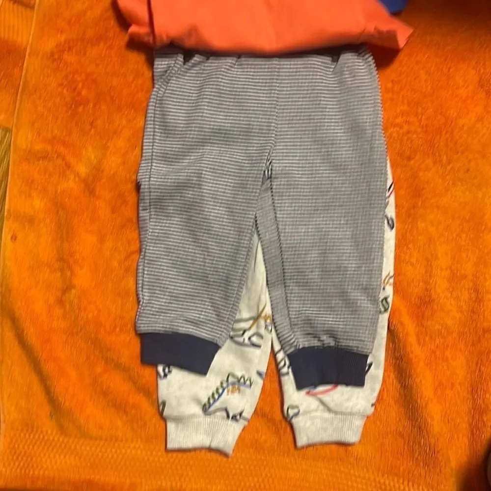 Carters 4 piece set 12 Month Dinosaur